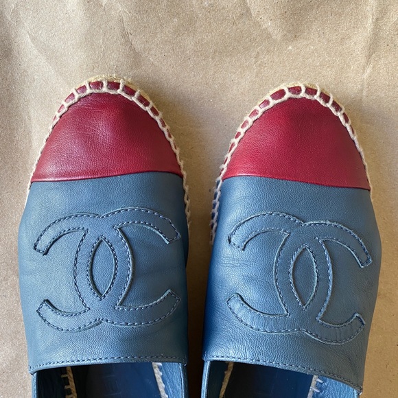 100% Authentic Chanel Single Sole Espadrilles 36 - Picture 5 of 13